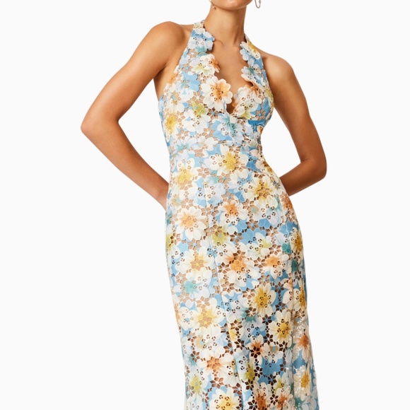 elliatt times dress blue multi Times Dress